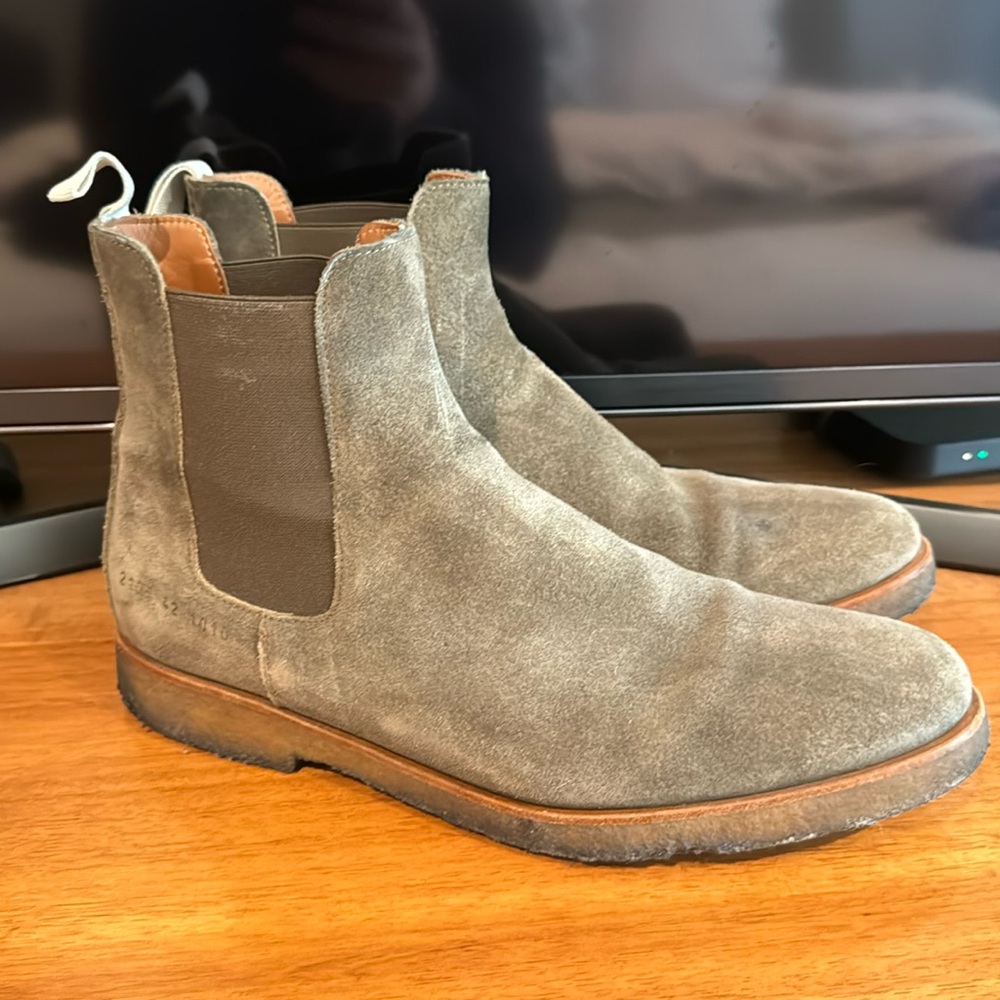 Men’s common project Chelsea boot